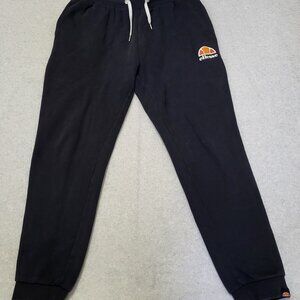 Ellesse Ovest Jog Pants Joggers Black Men's Size Medium